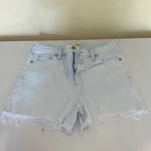 Light Wash Midi Shorts from Universal Threads (Target) Size 4